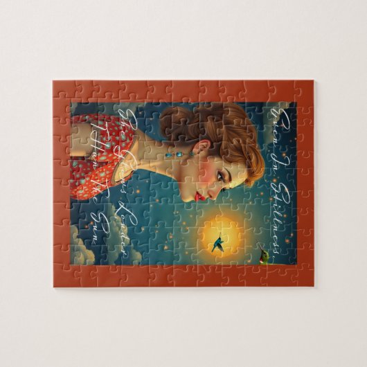 Puzzle Elle Glisse plus fort que le soleil (Horizontal)