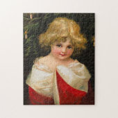 Puzzle Ellen H. Clapsaddle - fille de Noël (Vertical)