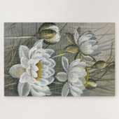 Puzzle Ellis Rowan Eau Blanche Lys Fleurs Vintages (Horizontal)
