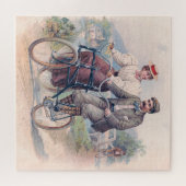 Puzzle Elopement du vélo, 1896 (Horizontal)