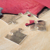 Puzzle Elsa Martinelli et chaton blanc (Côté)