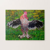 Puzzle Elvis le poulet 11" x 14" (Horizontal)