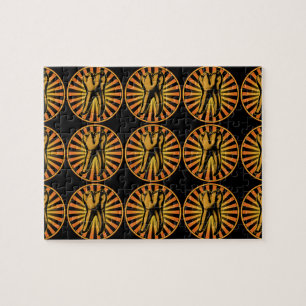 Puzzle Emblème de dent graphique