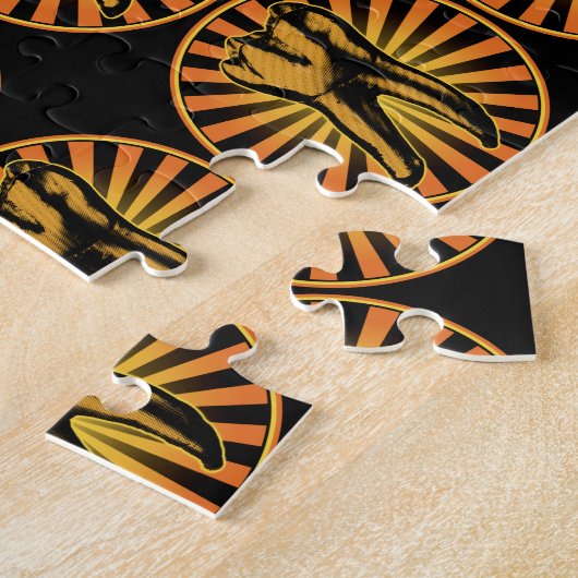 Puzzle Emblème de dent graphique (Côté)