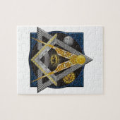 Puzzle Emblème de franc-maçonnerie (Horizontal)