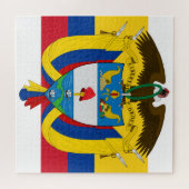 Puzzle emblème de la colombie (Horizontal)