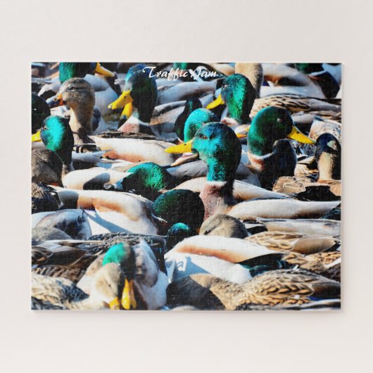 Puzzle Embouteillage des canards de Mallard (Horizontal)