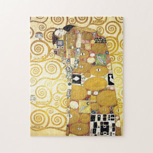 Puzzle Embrasser par Gustav Klimt Peinture Motif
