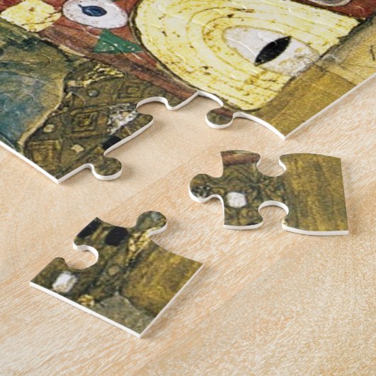 Puzzle Embrasser par Gustav Klimt Peinture Motif (Côté)