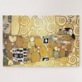 Puzzle Embrasser par Gustav Klimt Peinture Motif (Horizontal)