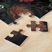 Puzzle Emerald Green Butterfly Girl (Côté)