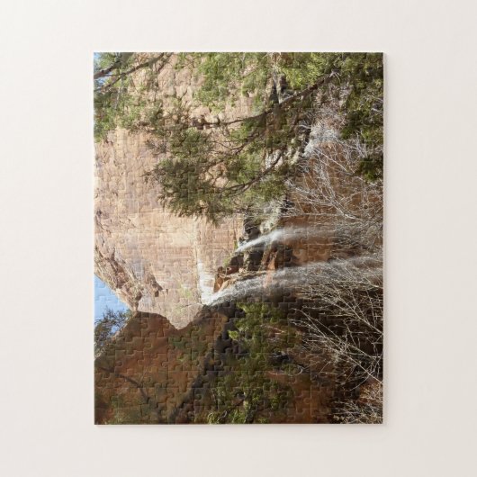 Puzzle Emerald Pool Falls I du parc national Zion (Vertical)
