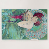 Puzzle Emeraude (Quatre bijoux), Alphonse Mucha (Horizontal)
