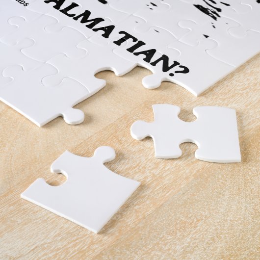Puzzle Émergence voyez-vous un Dalmate ? Illusion optique (Côté)