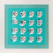 Puzzle Emjoi en papier amusant (Horizontal)