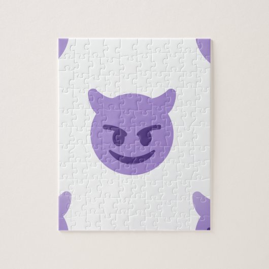 Puzzle emoji diable (Vertical)