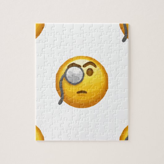 Puzzle emoji monocle (Vertical)