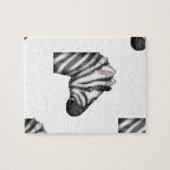 Puzzle emoji zebra (Horizontal)