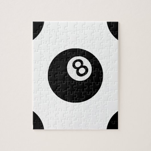 Puzzle émoticône huit balles (Vertical)