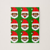 Puzzle émoticônes de père Noël (Vertical)