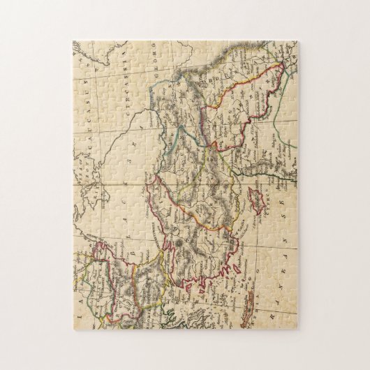 Puzzle Empire ottoman (Vertical)