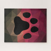 Puzzle Empreinte animale, patte chat/chien (Horizontal)