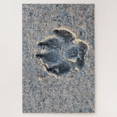 PUZZLE EMPREINTE DANS LE SABLE (Vertical)