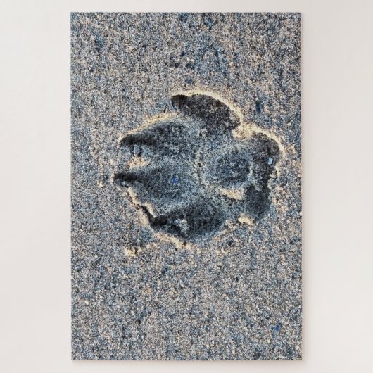 PUZZLE EMPREINTE DANS LE SABLE (Vertical)