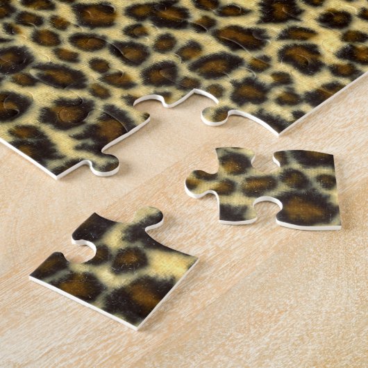 Puzzle Empreinte de léopard (Côté)