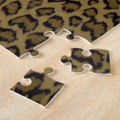 PUZZLE EMPREINTE DE LÉOPARD ANIMAL (Côté)