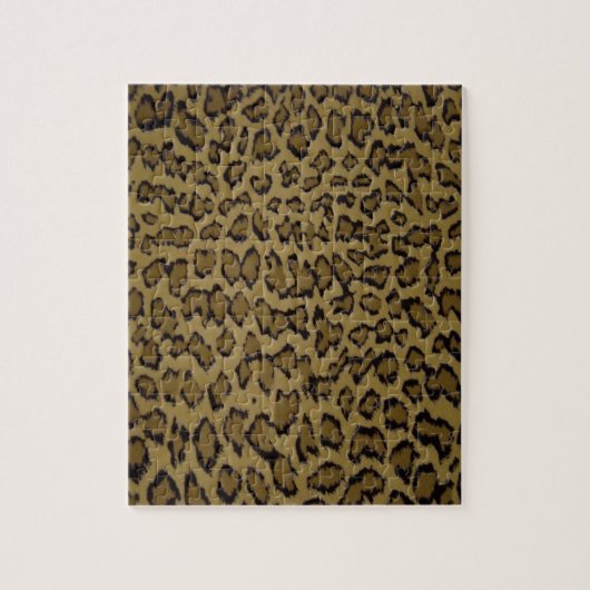 PUZZLE EMPREINTE DE LÉOPARD ANIMAL (Vertical)