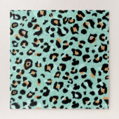 Puzzle Empreinte de léopard, motif animal (Horizontal)
