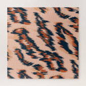 Puzzle Empreinte de léopard : Textile Design sans joint. (Horizontal)