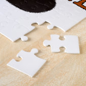 Puzzle Empreinte de patte d'animal noir (Côté)