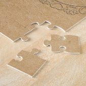 Puzzle Empreinte de patte de chien d'amour infini (Côté)