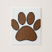 Puzzle Empreinte de patte Pixel Dog (Vertical)