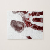 Puzzle Empreinte de sang de tueur série (Horizontal)