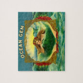 Puzzle Empreinte étiquette cigare de sirène Ocean Gem (Vertical)