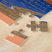 Puzzle Empreintes dans le poème du sable (Côté)