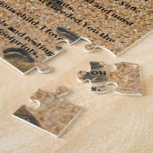 Puzzle Empreintes de pas dans le sable (Côté)