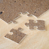 Puzzle Empreintes de pattes animaux dans le sable (Côté)