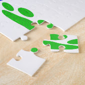 Puzzle Empreintes de pattes de chiens avec Pois (Côté)