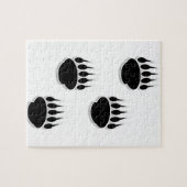 Puzzle Empreintes de pattes de l'ours noir (Horizontal)