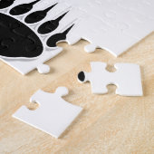 Puzzle Empreintes de pattes de l'ours noir (Côté)