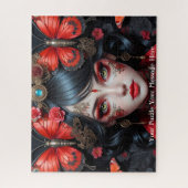 Puzzle Empress papillon gothique Mauve Splendor (Vertical)