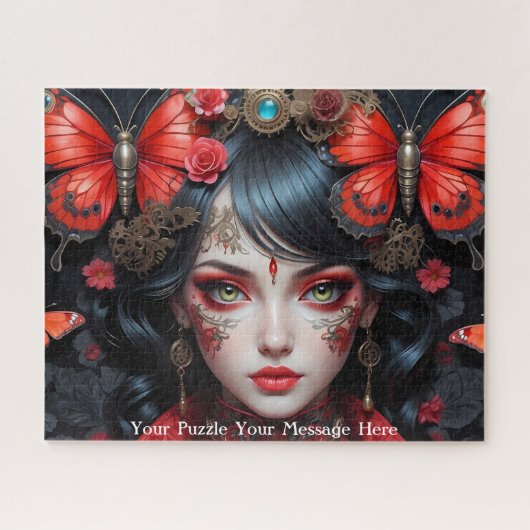 Puzzle Empress papillon gothique Mauve Splendor (Horizontal)