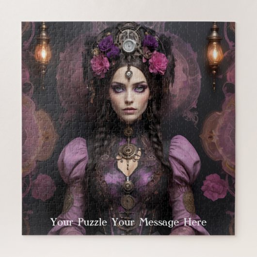 Puzzle Empress papillon gothique Mauve Splendor (Vertical)
