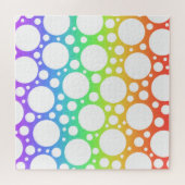 Puzzle en arc-en-ciel brillant (Horizontal)