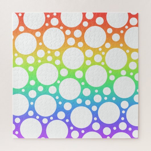 Puzzle en arc-en-ciel brillant (Vertical)