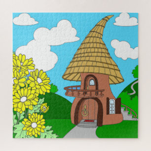 Puzzle en bois de pin
